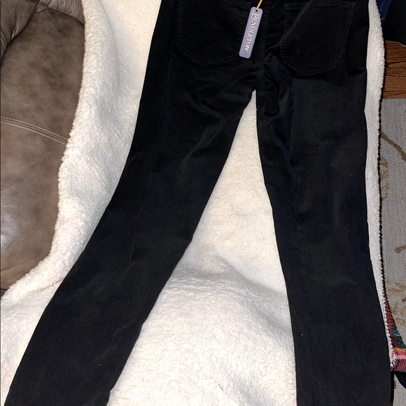 Corduroy boot cut black pants - Picture 3 of 4